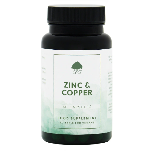 Zinc and Copper 60 capsules